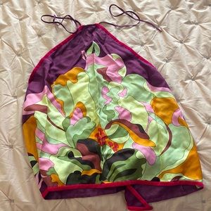 GAP 1969 Vintage Silk Halter top - one size